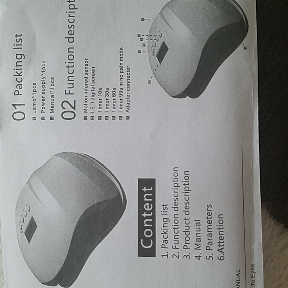 Nail dryer